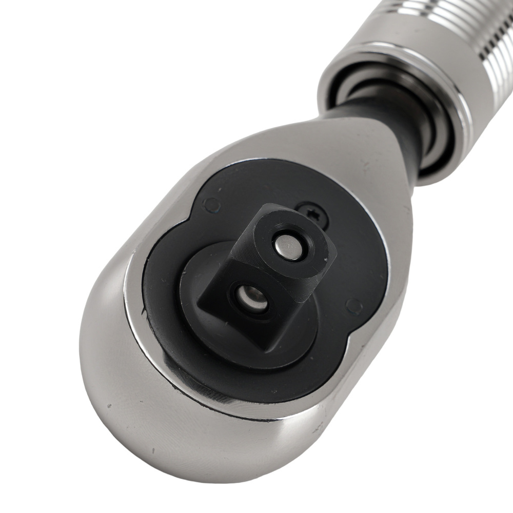 1/2 Inch 72T Extendable Ratchet Socket Tool 12-17 Length Quick Release Design