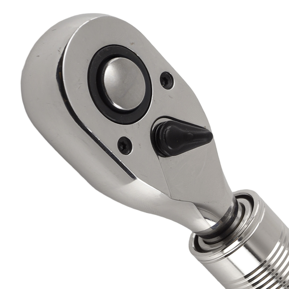 1/2 Inch 72T Extendable Ratchet Socket Tool 12-17 Length Quick Release Design