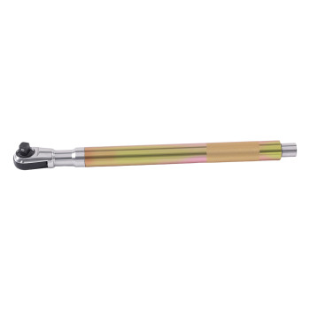 1/2 Drive Offset Extension Wrench 16.93in Carbon Steel Multi Adapter Kit