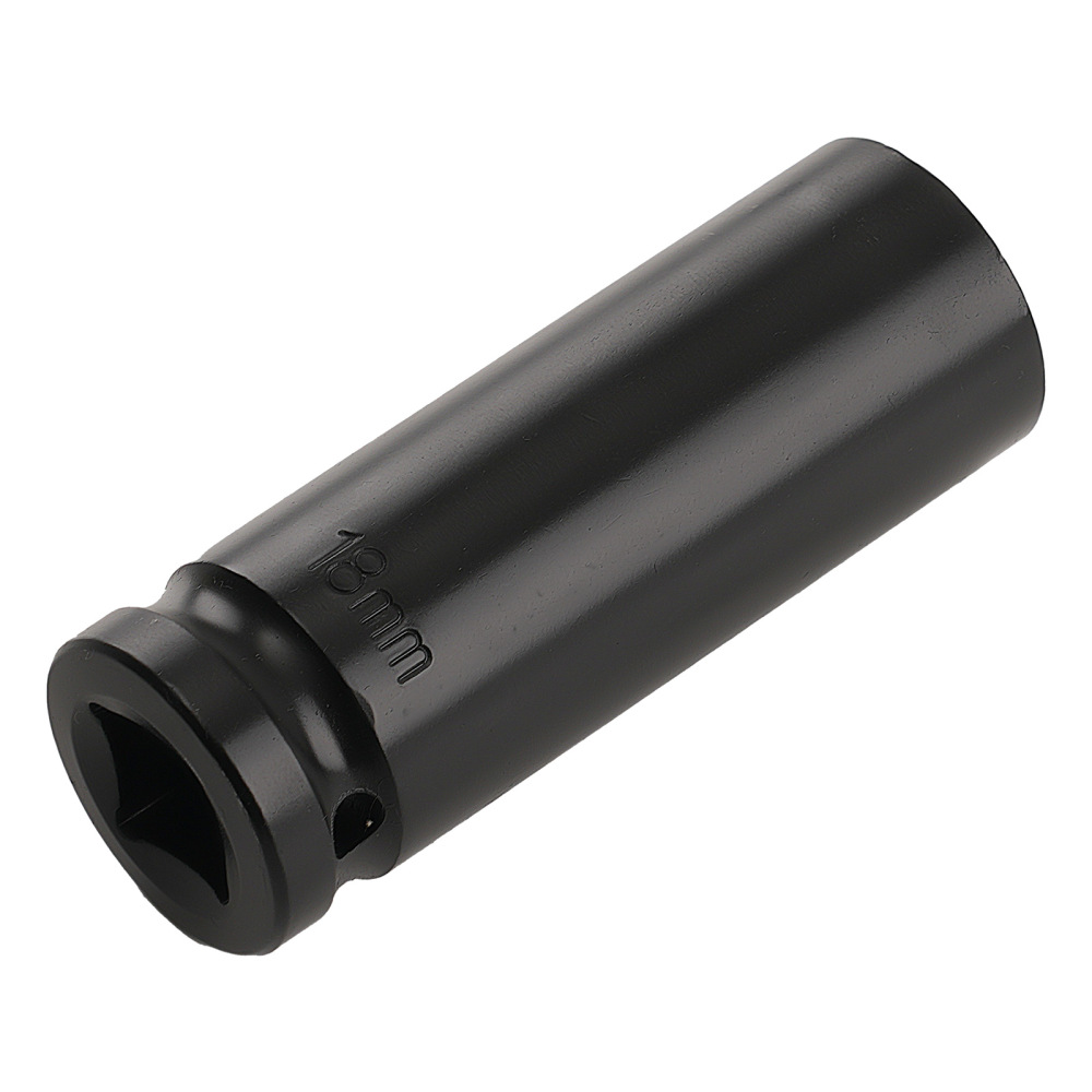 1/2 Drive Deep Socket Set 16 Pieces 10-32MM 12 Point Impact Metric CR-V