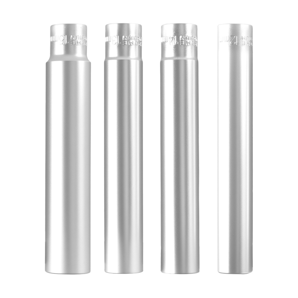 14pc Extra Deep Metric Socket Set 3/8 Drive 120mm Chrome Vanadium 8-19mm