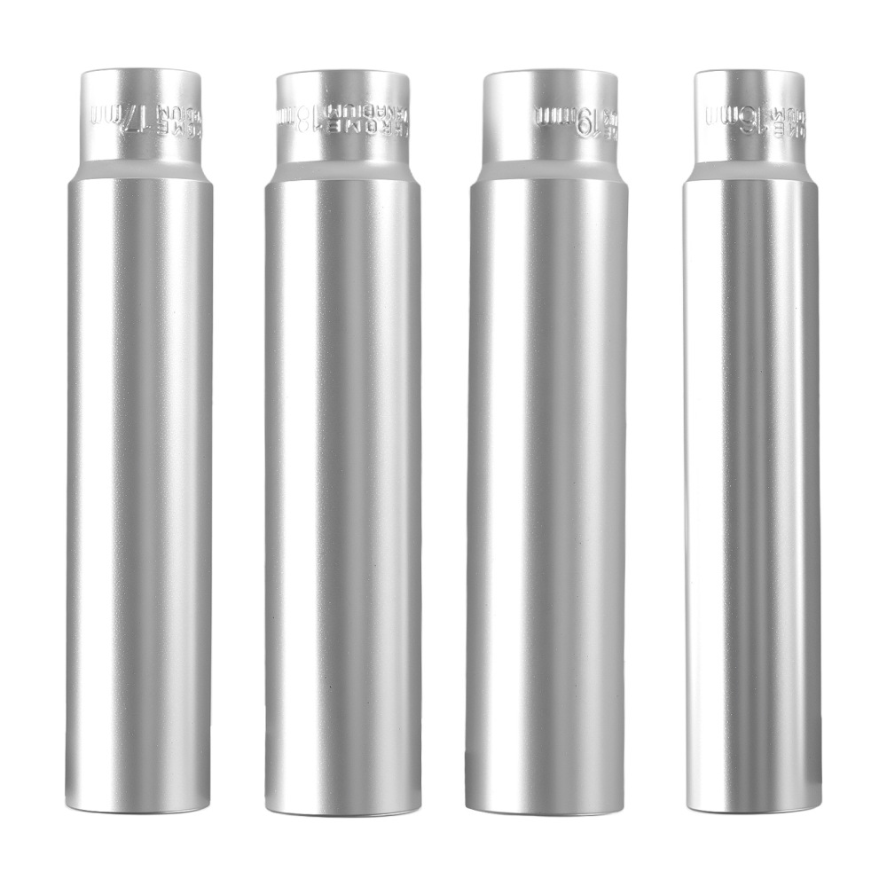 14pc Extra Deep Metric Socket Set 3/8 Drive 120mm Chrome Vanadium 8-19mm