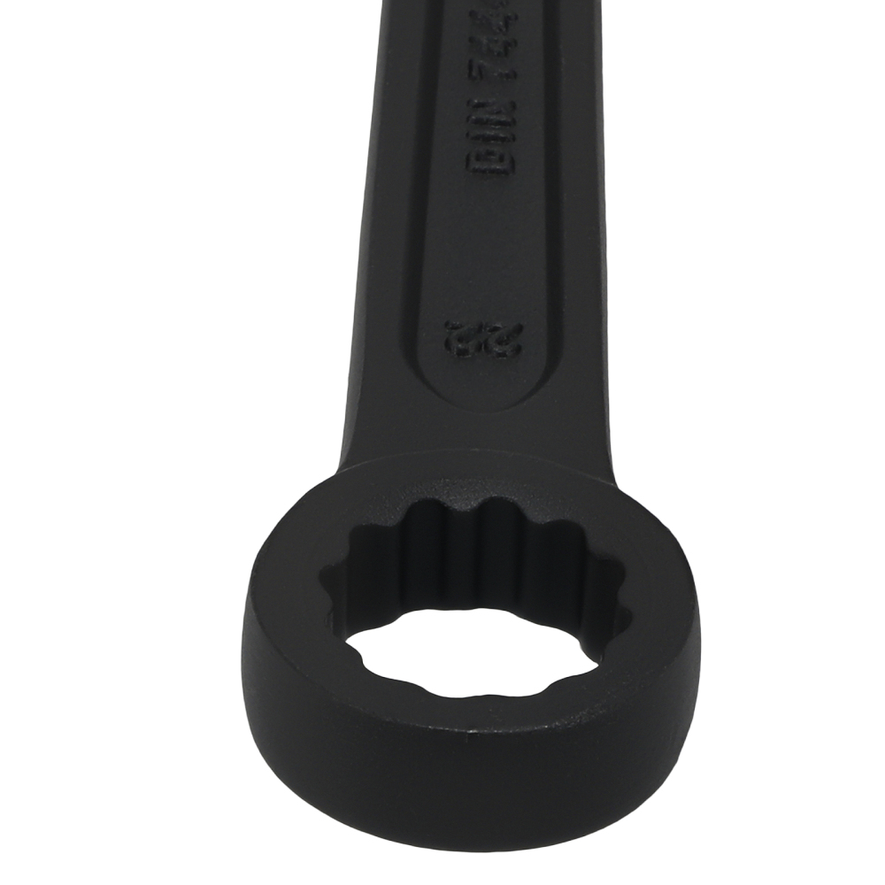 22mm Slogging Box End Striking Ring Wrench Spanner Bi-Hex 12 Sided Metric