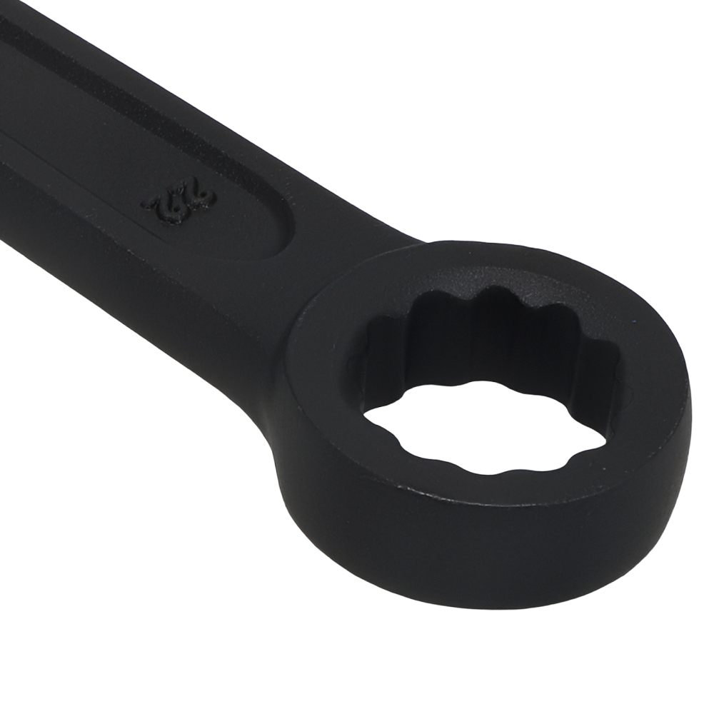 22mm Slogging Box End Striking Ring Wrench Spanner Bi-Hex 12 Sided Metric