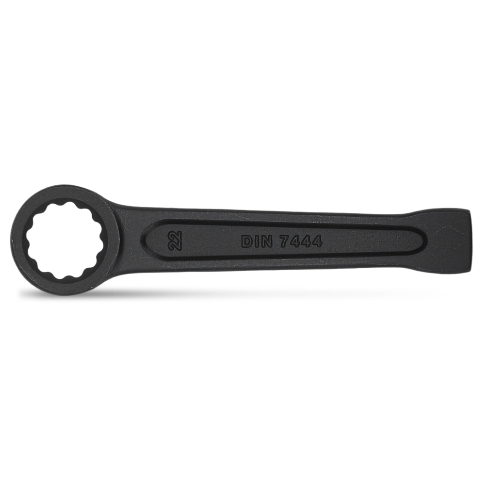 22mm Slogging Box End Striking Ring Wrench Spanner Bi-Hex 12 Sided Metric