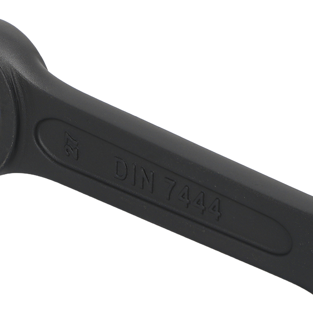 27mm Box End Striking Tool CrV Spanner 12 Point Metric Wrench Bi-Hex 180mm