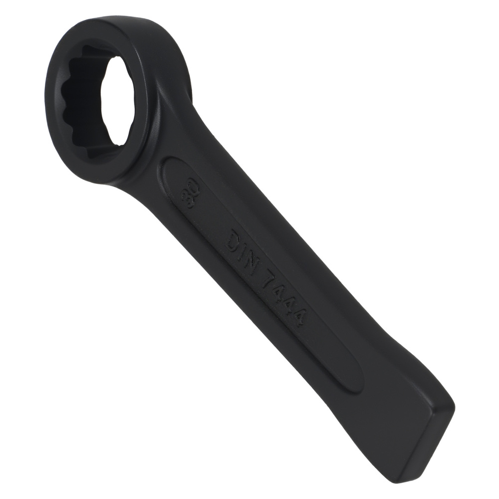 30mm 12 Point Box End Striking Wrench CrV Bi-Hex Metric Spanner 190mm Slogging