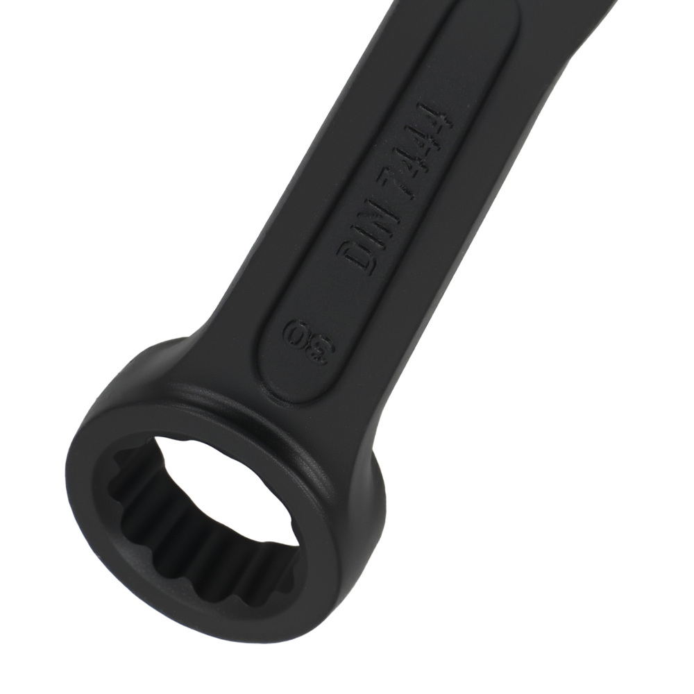 30mm 12 Point Box End Striking Wrench CrV Bi-Hex Metric Spanner 190mm Slogging
