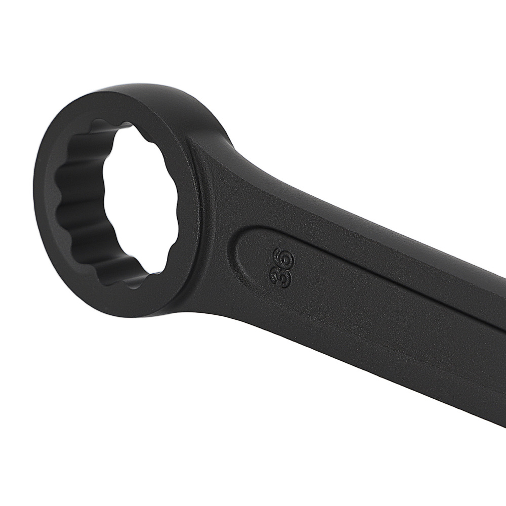 36mm Bi-Hex Striking Spanner Box End CrV 12 Point Wrench Metric 205mm