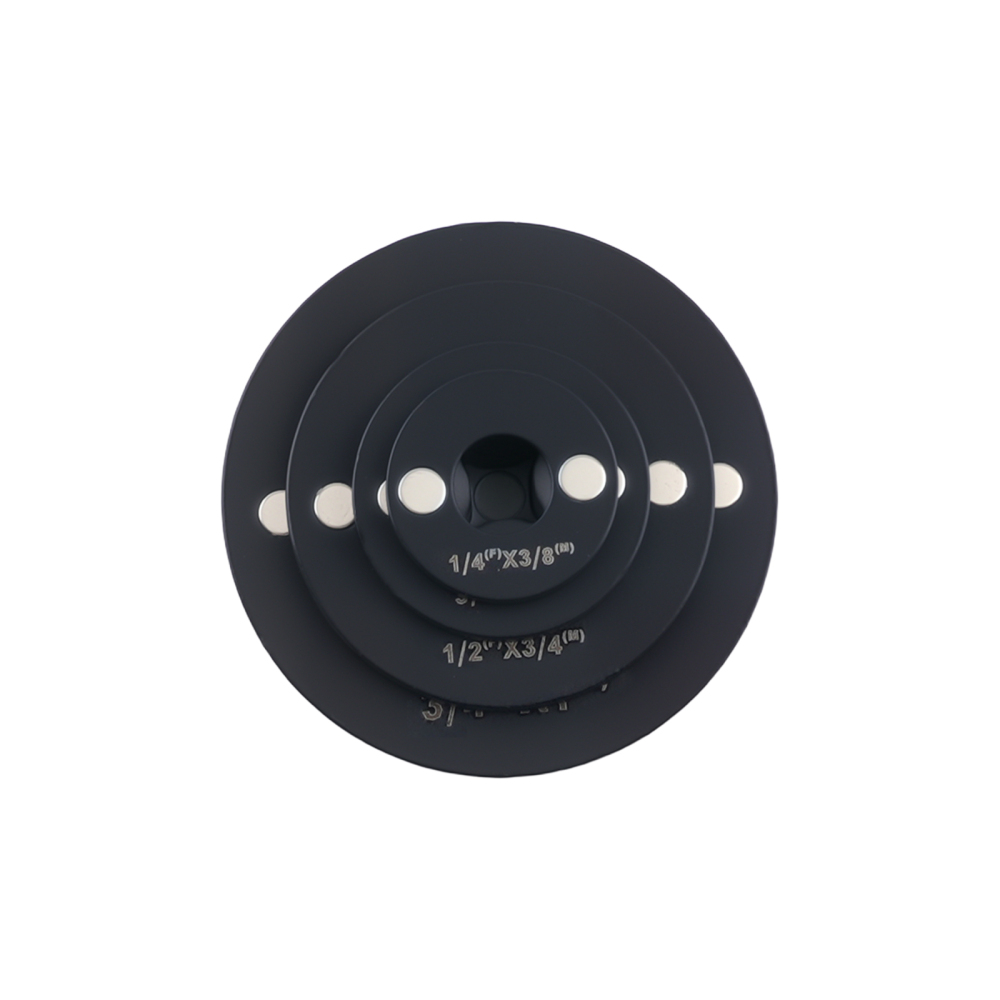 4PC Impact Socket Adapter 1/4 3/8 1/2 3/4 1 inch Low Profile Drive Zinc Set