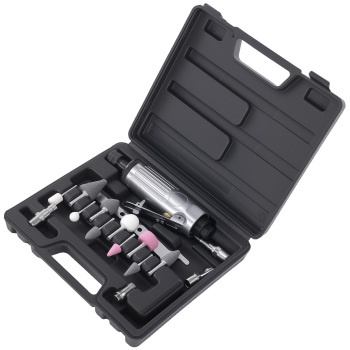 1/4 Air Die Grinder Pneumatic Grinding Machine Polisher Engraving Tool Kit