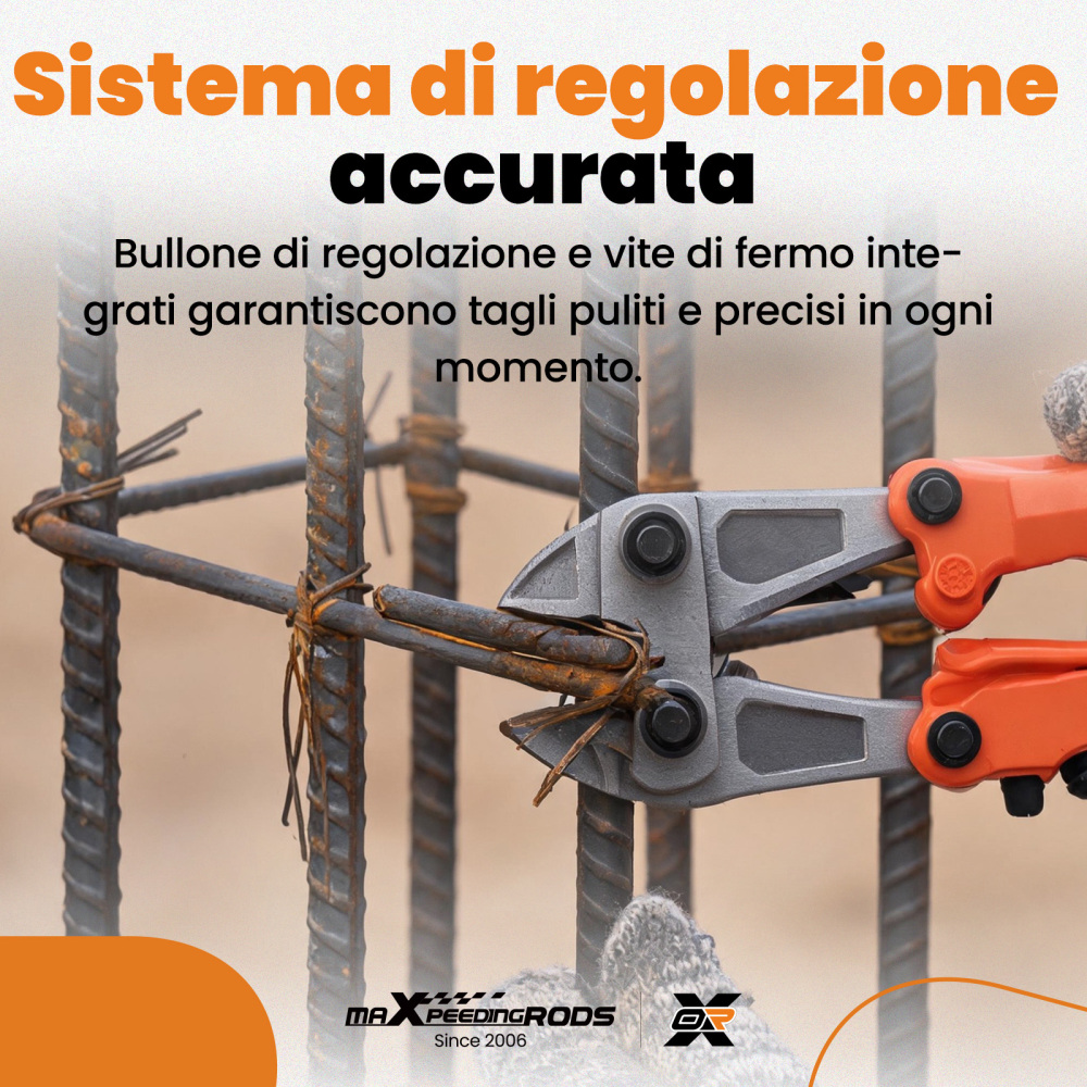 Tronchese 14 350mm Acciaio CR-V for Taglio Bulloni Barre Rivetti Catene