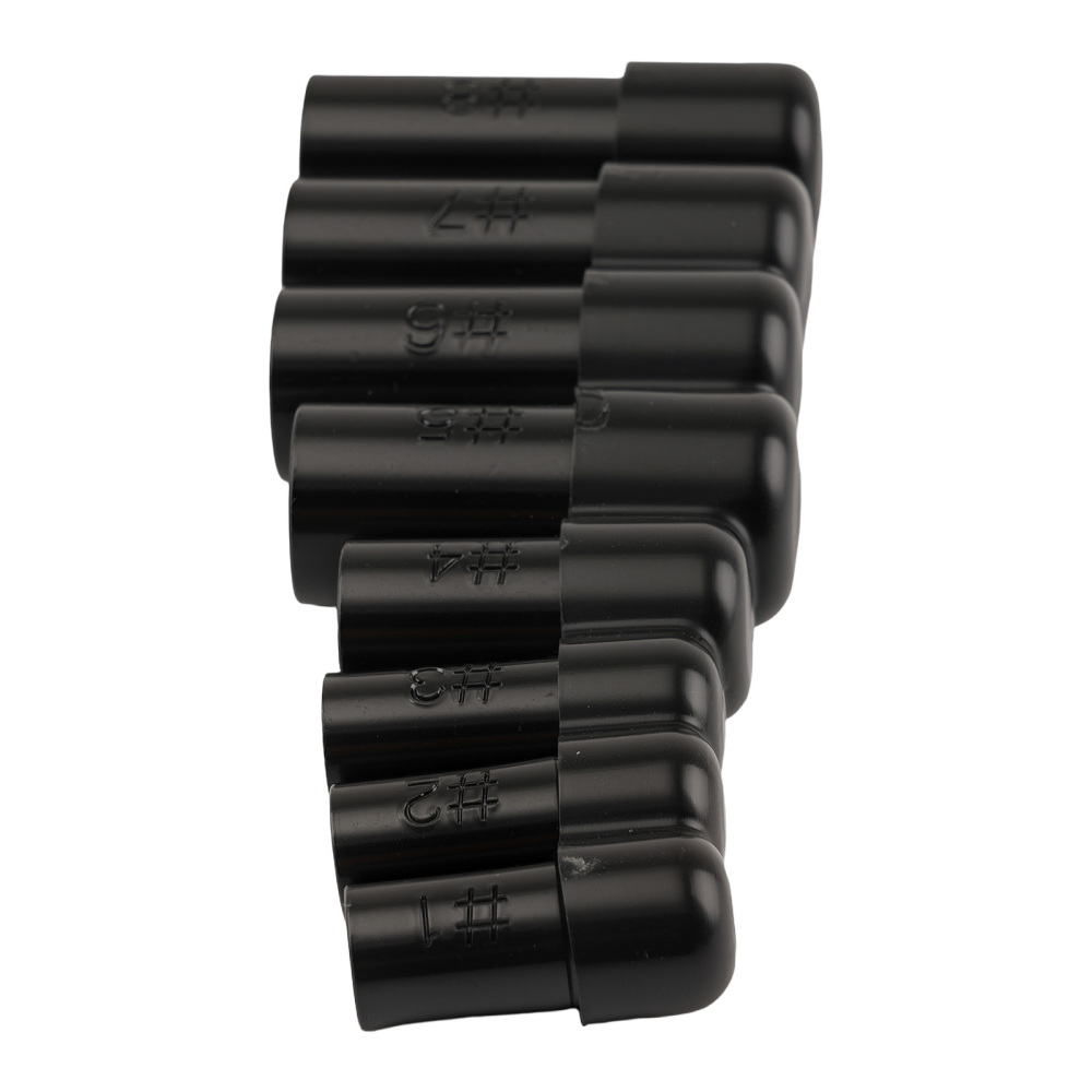 8PC Tap Socket Set Square Drive Tool Holder 1/8 to 1/2 NPT Metric 12mm Steel