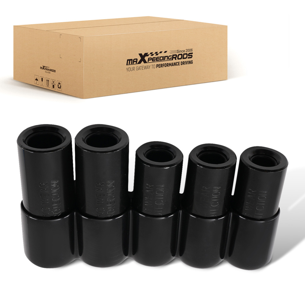 5pc Large Tap Socket Set 1/2 Drive for 5/8 to 1 Taps with Storage Holder