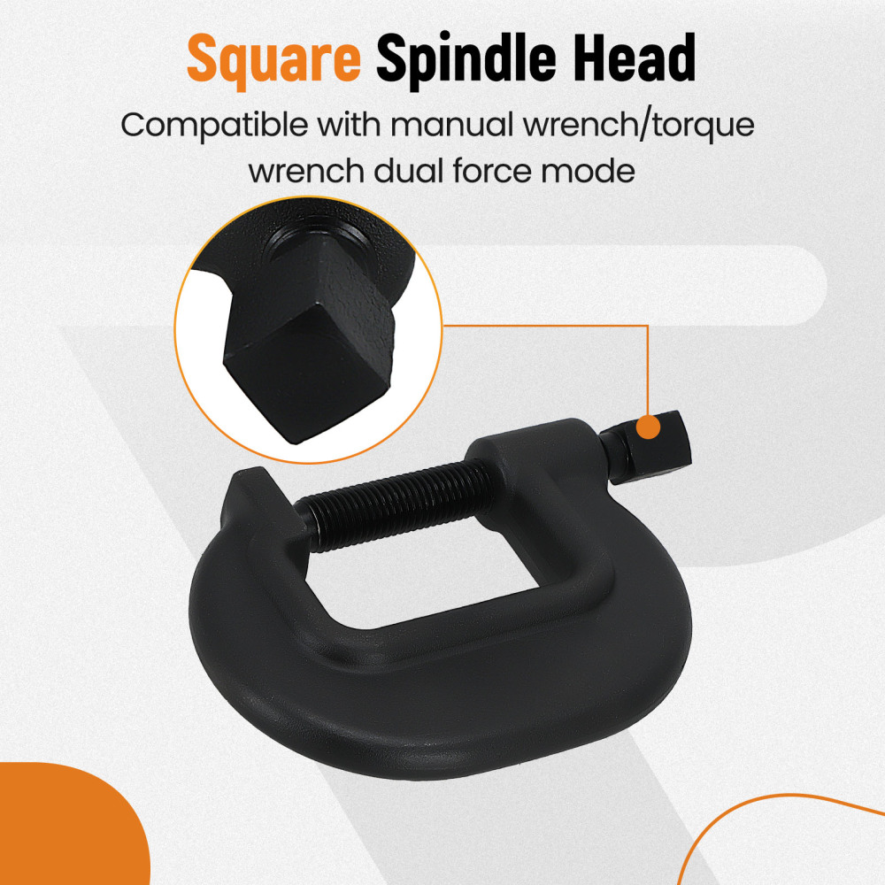 3‘’ Brute Force MachininC-Clamp 3-7/16 Opening Capacity for Heavy Construction