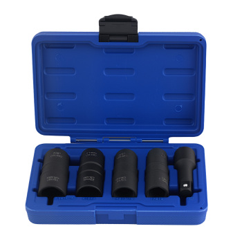 1/2 5PC Flip Impact Socket Set 17mm 19mm 21mm 22mm 3/4-15/16 Extension Bar