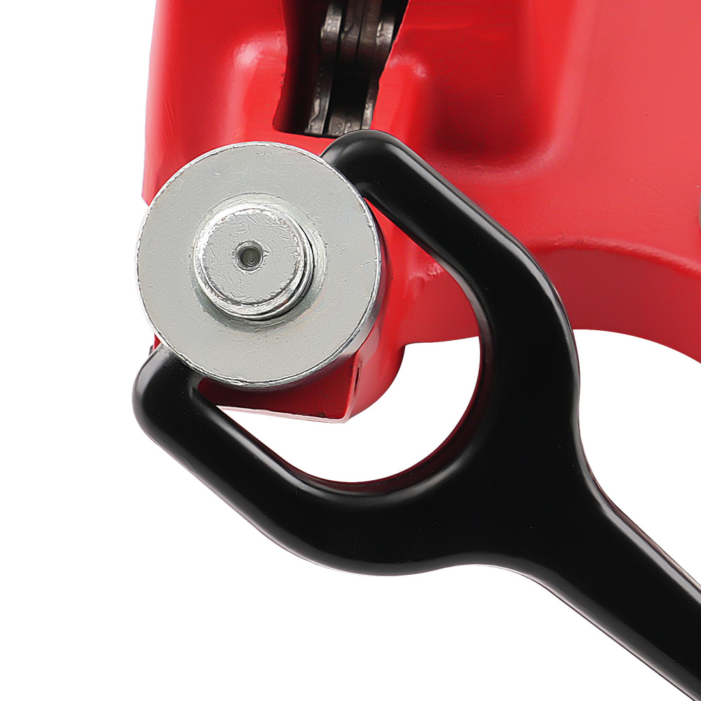 5 Inch Bench Chain Vise Cast Iron Pipe Holder 1/8-5 Capacity