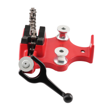 5 Inch Bench Chain Vise Cast Iron Pipe Holder 1/8-5 Capacity