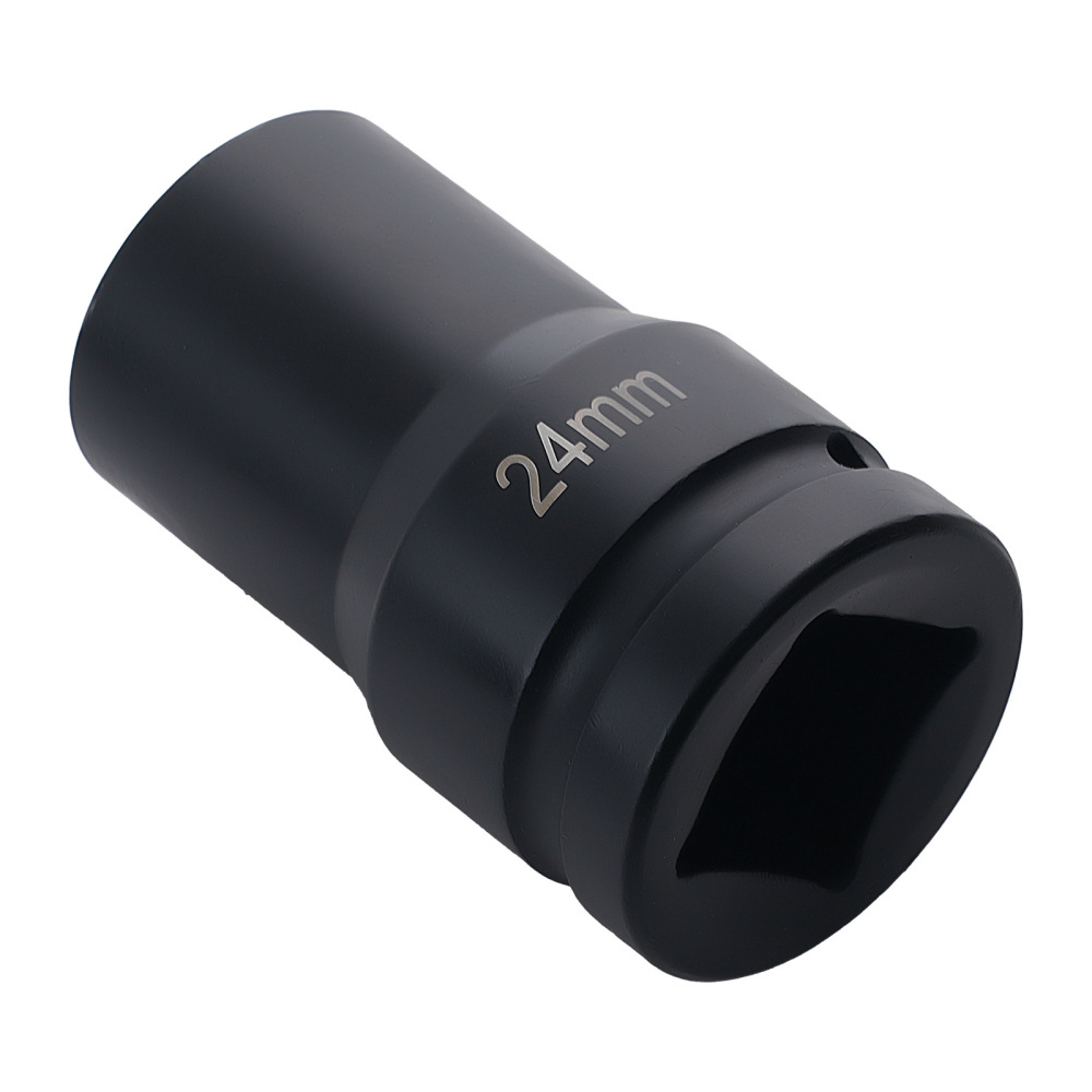 10 Piece 1in Drive Impact Socket Set 6-Point 22-50mm CR-V Automotive Tools