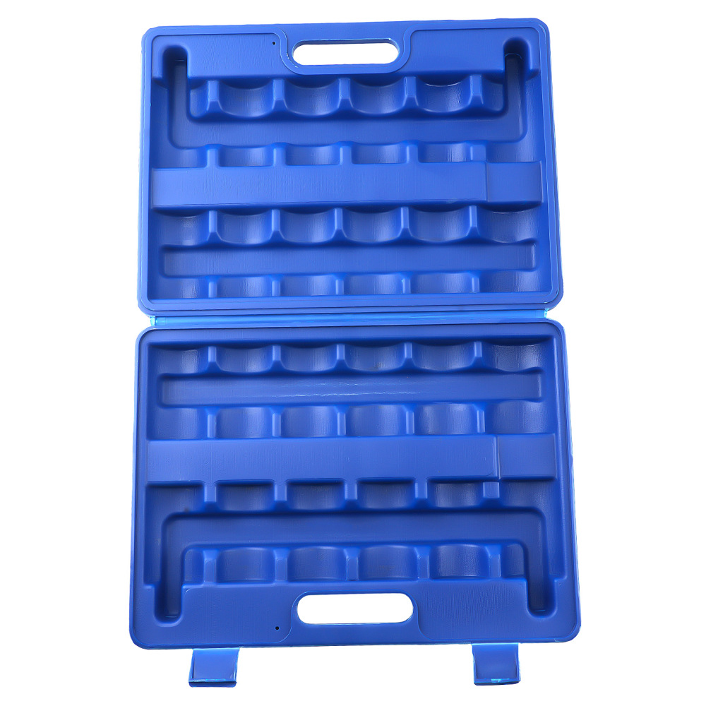 1 Deep Drive Impact Socket Set 12pc 24-41mm 80mm CR-V 6 Point Hex Tools