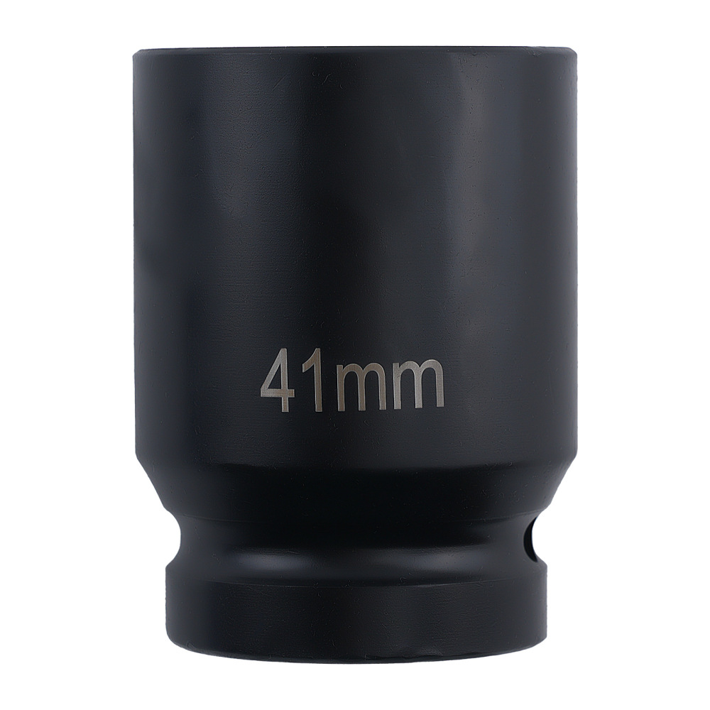 1 Deep Drive Impact Socket Set 12pc 24-41mm 80mm CR-V 6 Point Hex Tools