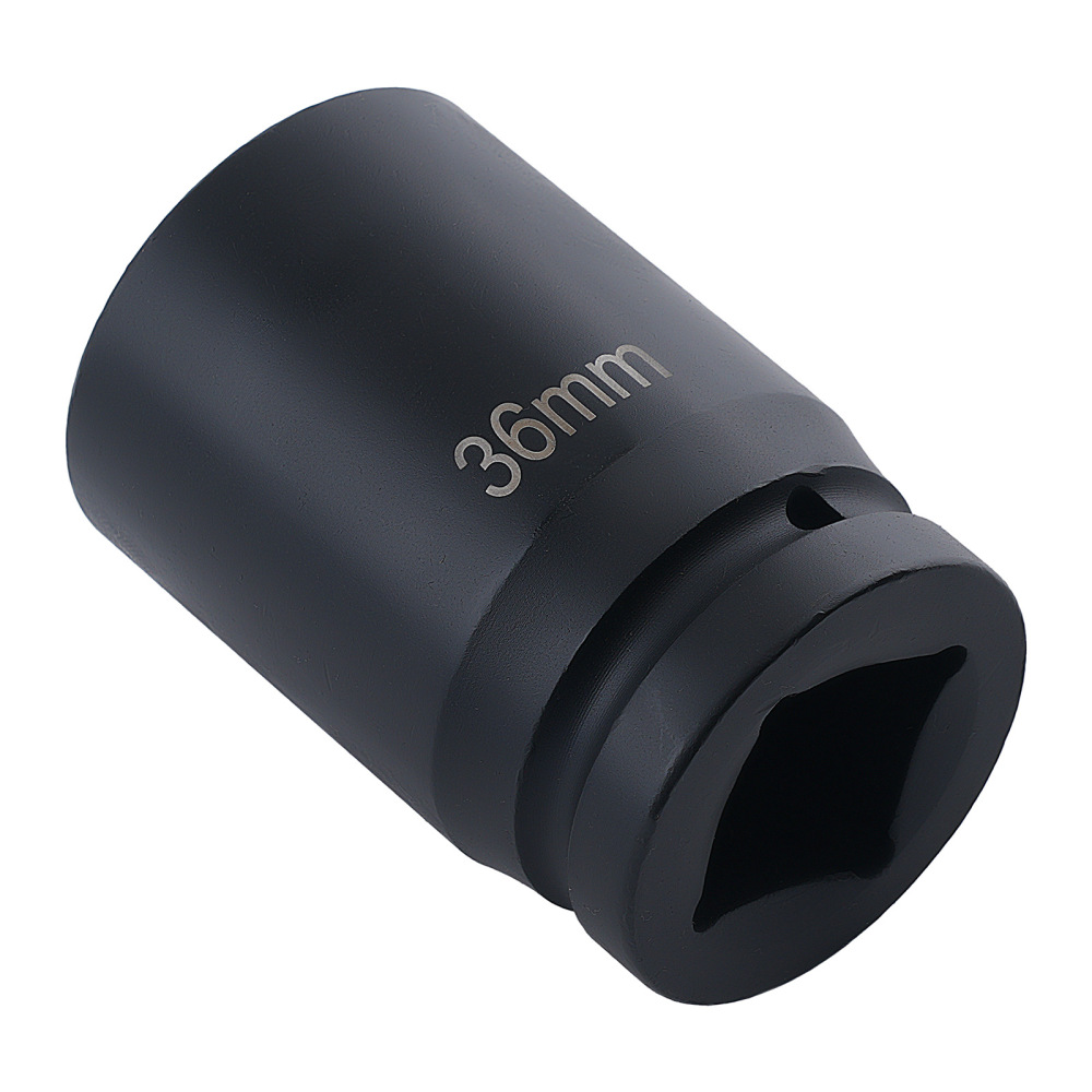 1 Deep Drive Impact Socket Set 12pc 24-41mm 80mm CR-V 6 Point Hex Tools