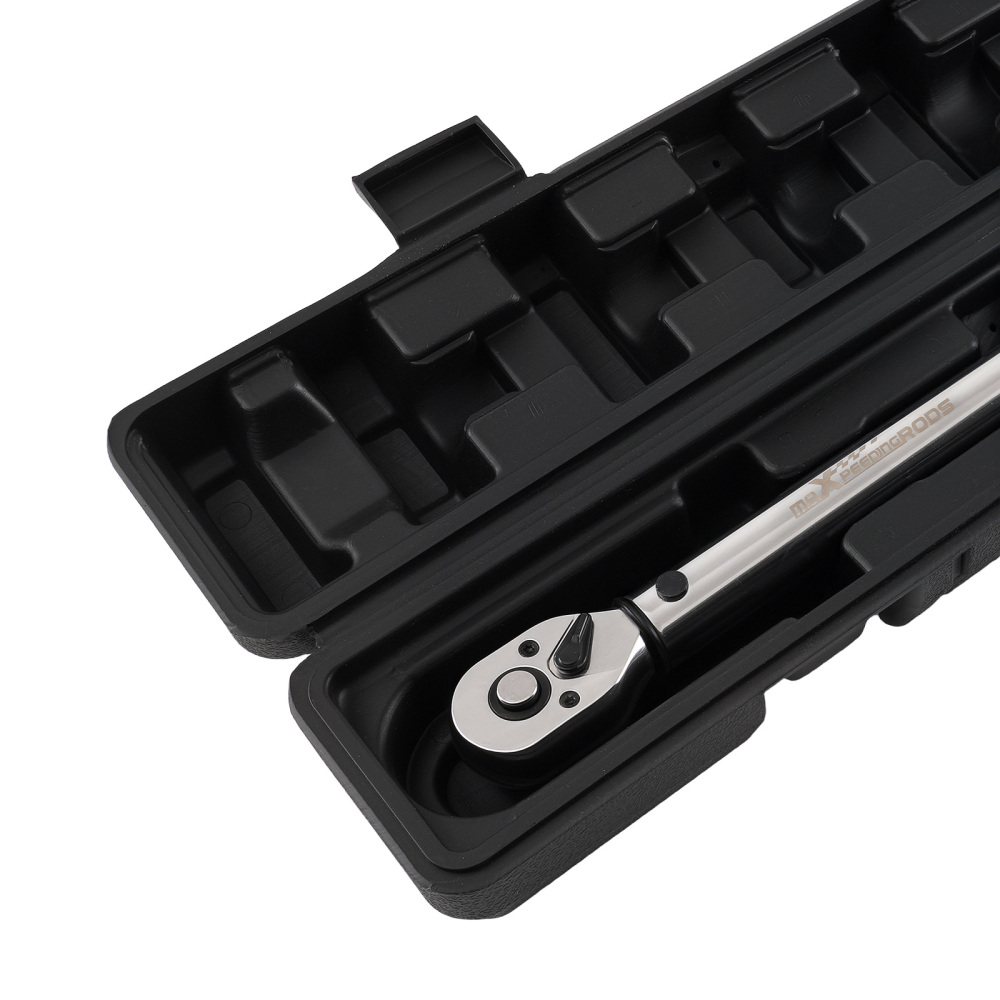 Llave Torque 3/8 20-120Nm Micrómetro Aluminio Cromo for Taller Profesional