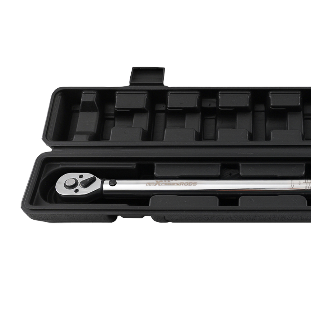 Llave Torque 3/8 20-120Nm Micrómetro Aluminio Cromo for Taller Profesional