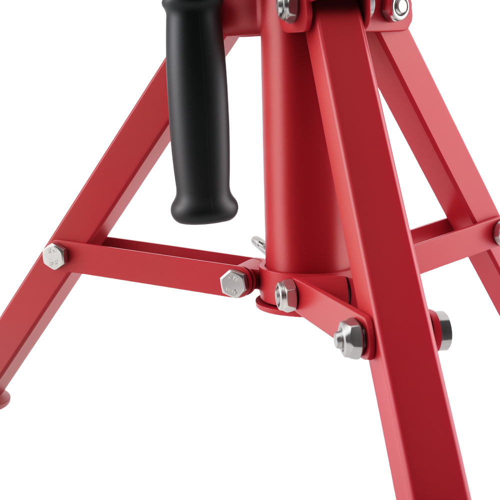 Adjustable Heavy Duty Pipe Stand 20-37 for Welding 2500lbs Steel Q235
