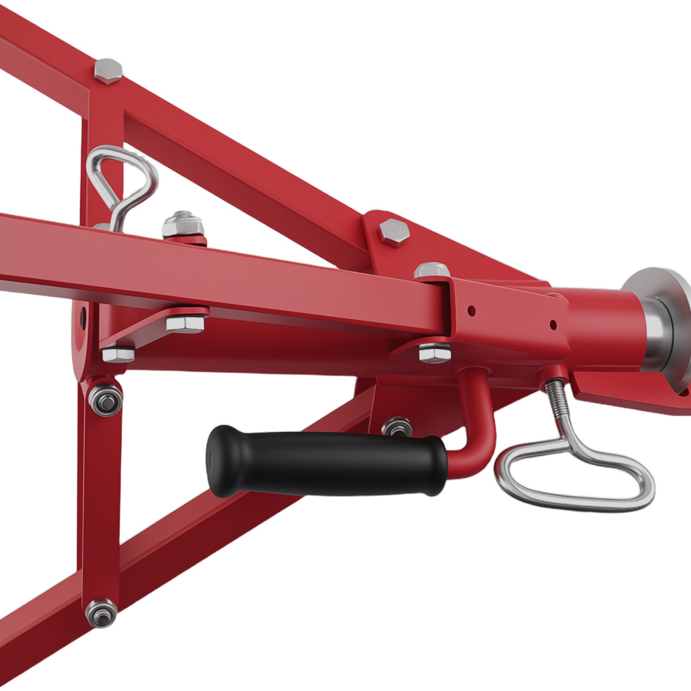 Adjustable Heavy Duty Pipe Stand 20-37 for Welding 2500lbs Steel Q235