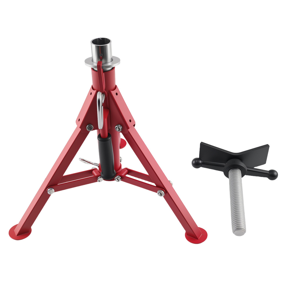 Adjustable Heavy Duty Pipe Stand 20-37 for Welding 2500lbs Steel Q235