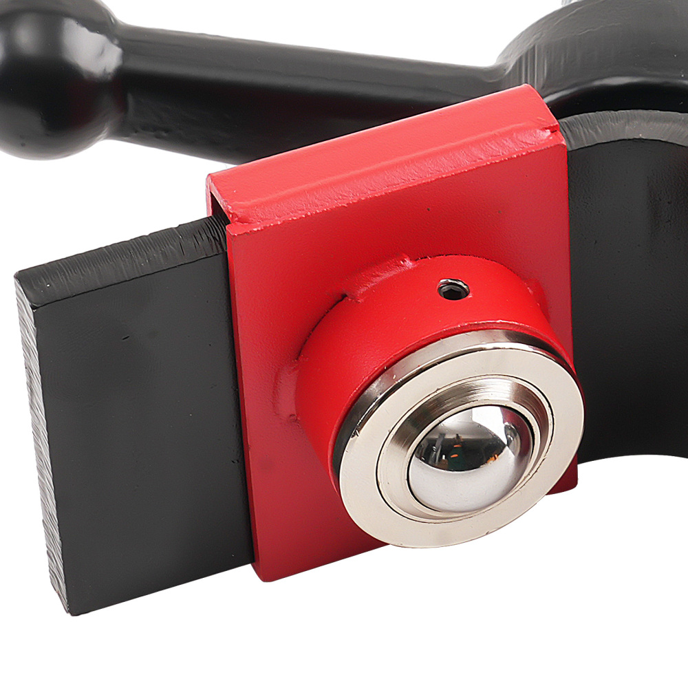 Adjustable Ball Head Pipe Jack Stand Steel 2500lbs Welding Support 24-42in