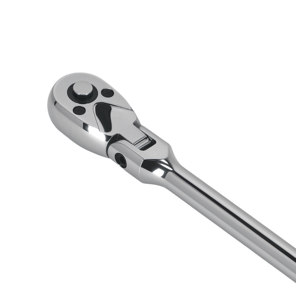 3/8 Flex Head Ratchet Chrome Vanadium 72T Quick Release 248mm Tool