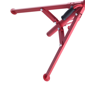 Adjustable V Head Pipe Jack Stand Steel 2500lbs Load Capacity 27.2-52 inches