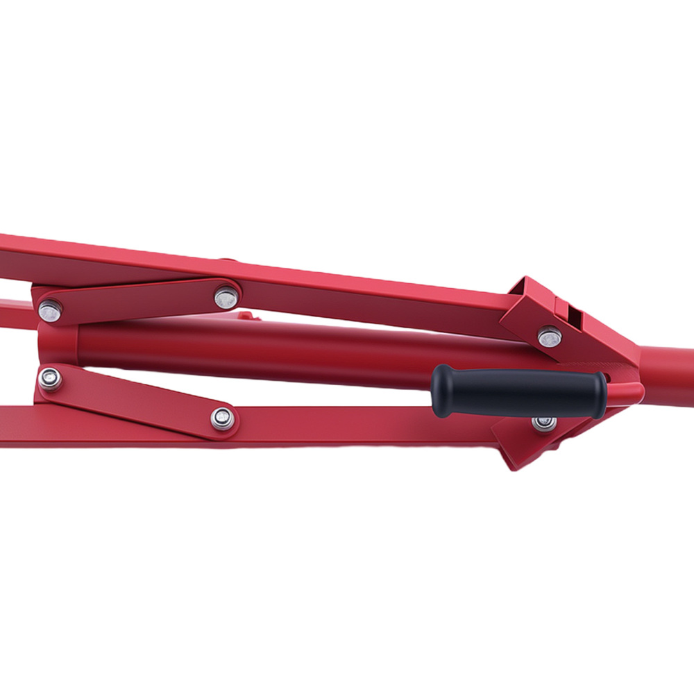 Adjustable V Head Pipe Jack Stand Steel 2500lbs Load Capacity 27.2-52 inches