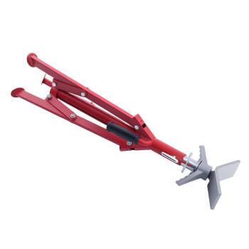 Adjustable V Head Pipe Jack Stand Steel 2500lbs Load Capacity 27.2-52 inches