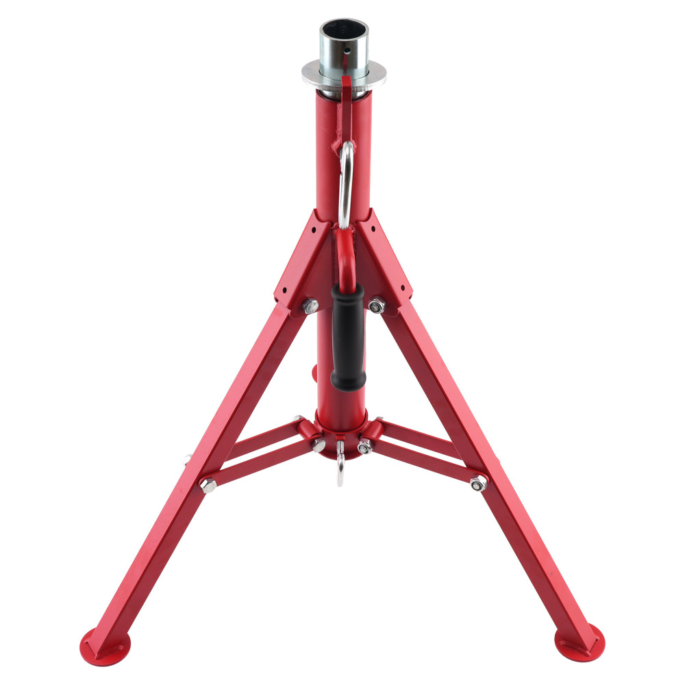 Adjustable Heavy Duty Pipe Stand V-Head Steel 71-132cm 1134kg Tripod Jack