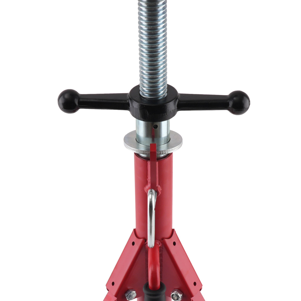 Adjustable Heavy Duty Pipe Stand V-Head Steel 71-132cm 1134kg Tripod Jack