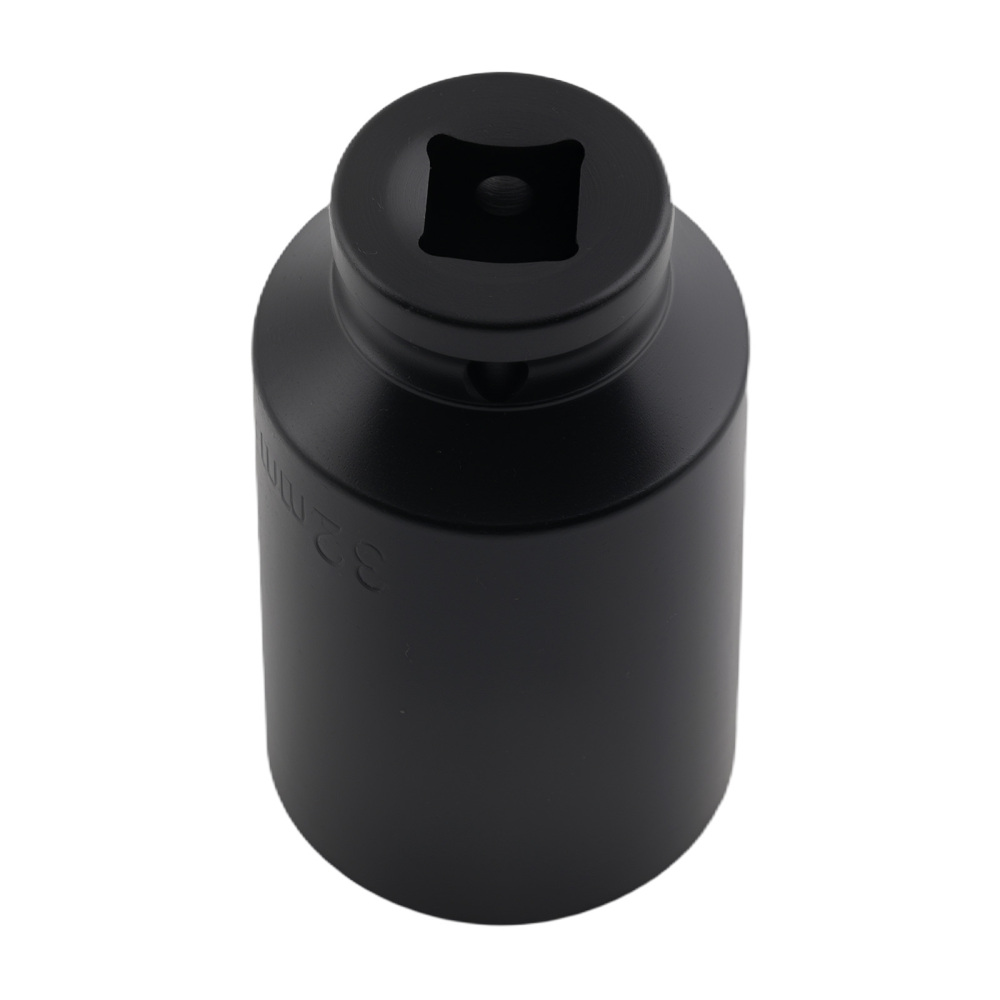 5Pcs Impact Socket compatible for Audi VW Renault 30mm-36mm 1/2in Dr 12 Point CR-V