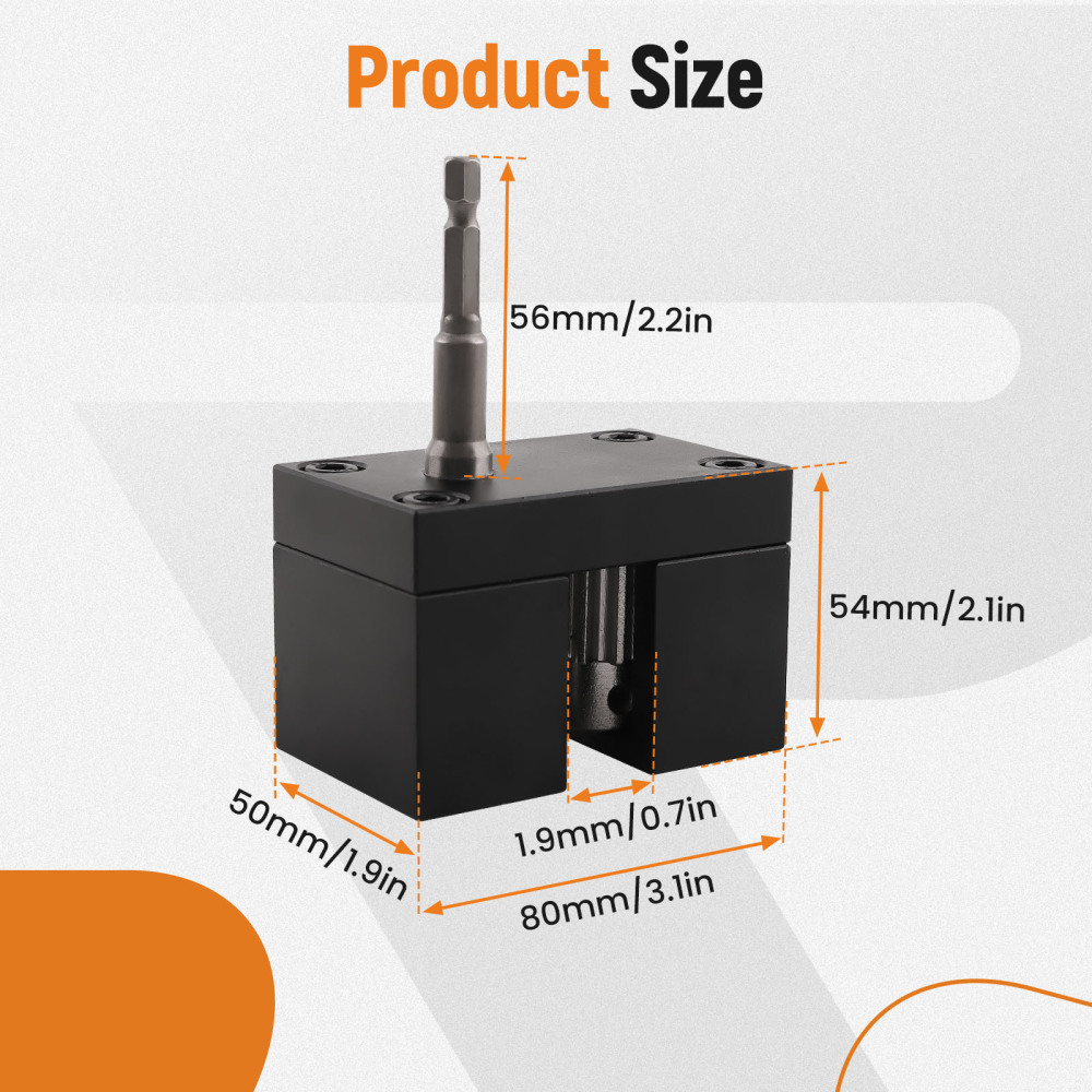 Impact Driver Power-Assisted Sheet Metal Crimper Replacement for C5A2 Crimping Tool
