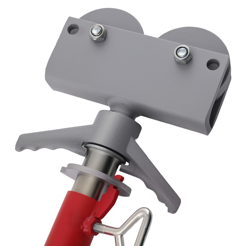 Adjustable Pipe Jack Stand 2500lbs Roller Head 32-55in Steel Heavy Duty