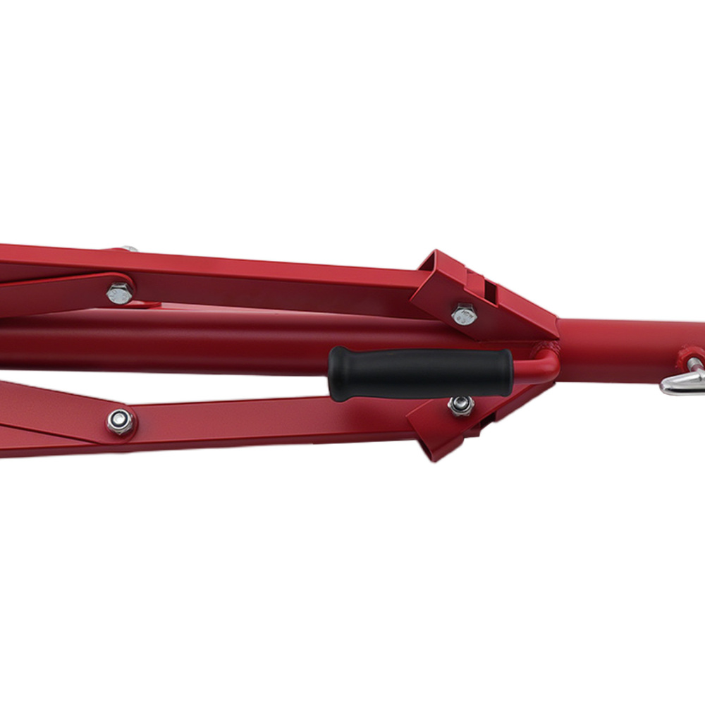 Adjustable Pipe Jack Stand 2500lbs Roller Head 32-55in Steel Heavy Duty