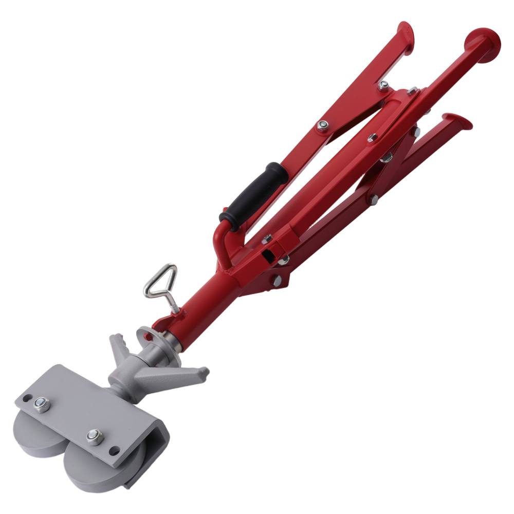 Adjustable Pipe Jack Stand 2500lbs Roller Head 32-55in Steel Heavy Duty