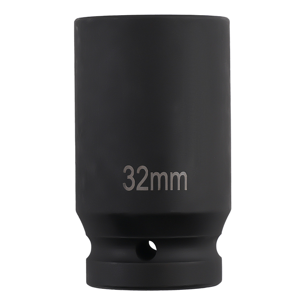 10PC Impact Socket Metric 3/4in Drive 22-50mm 6-Point CR-V Set w/ Iron compatible for Case