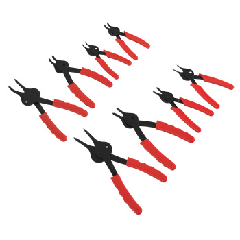 10x Snap Ring Pliers Set For Car Truck SUV Brake Pad Removal Maintenance