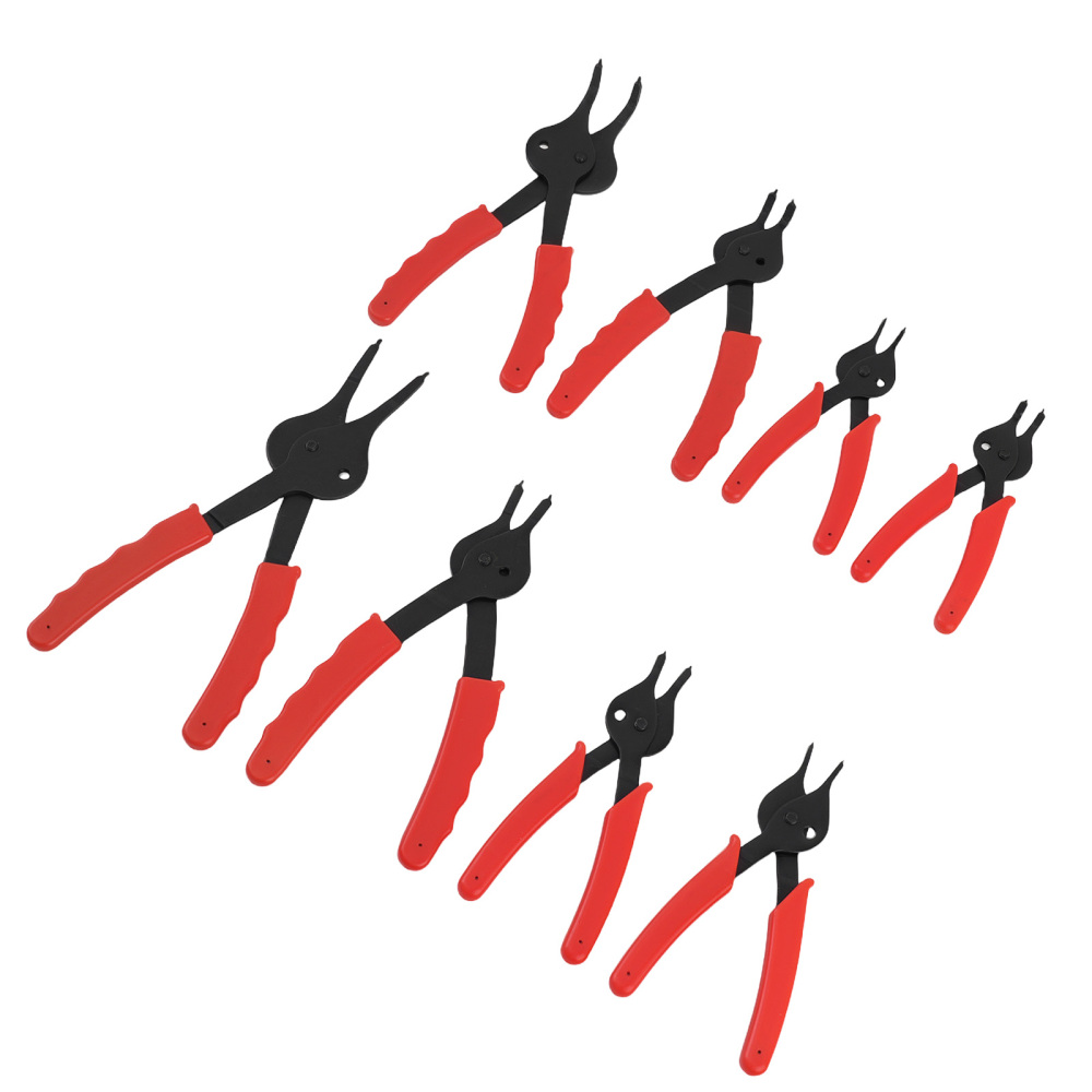 10x Snap Ring Pliers Set For Car Truck SUV Brake Pad Removal Maintenance