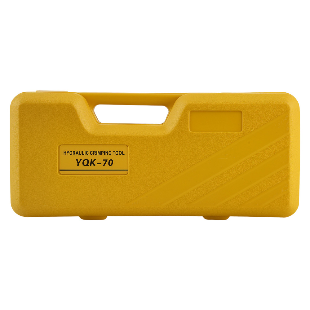 10T Hydraulic Wire Crimper Tool Set with 9 Dies for Electrical Cable Battery