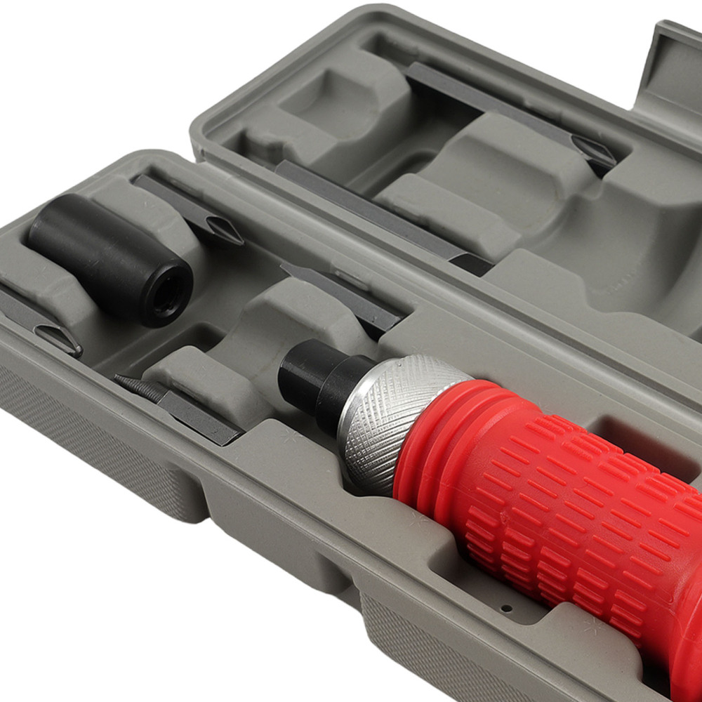 1/2 Drive Impact Driver Set CRV Steel Mixed Screwdriver Bits 7Pcs Tools