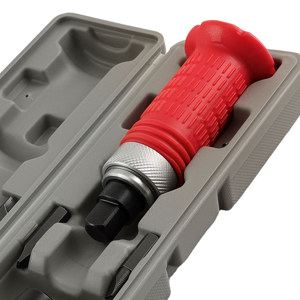 1/2 Drive Impact Driver Set CRV Steel Mixed Screwdriver Bits 7Pcs Tools