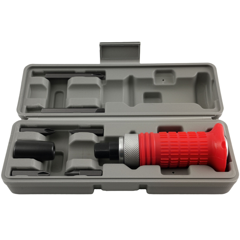 1/2 Drive Impact Driver Set CRV Steel Mixed Screwdriver Bits 7Pcs Tools